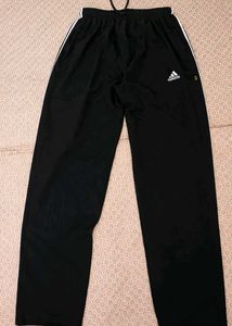 ADIDAS Black Track Pant Sleek Fit with Sporty Edge