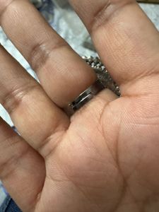 Antique Oxidized Silver Statement Ring