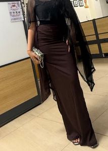 Elegant Ruched Maxi Dress