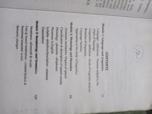 Ba English Language And Linguistics Textbook Calicut University 5th Semester