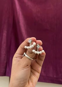 Two Pairs Of Pearl Earings 😋