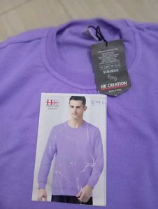 Lavender Men's Sweater Tshirt