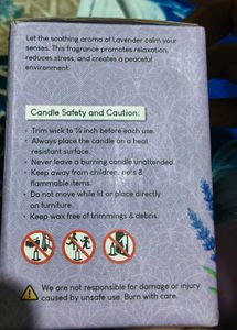 Asian Aura English Lavender Soy blend Candle