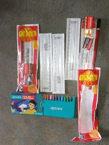 Camlin, Apsara, Natraj... Crayons Scale Set +🎁🎉Surprise🎁