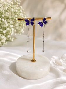 92.5 Sui Dhaga Butterfly Drop Earrings