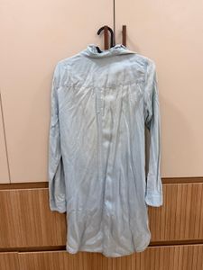 H&amp;M Denim Shirt Dress