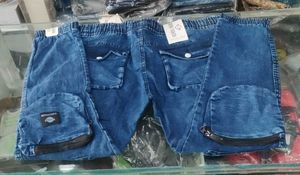 Cargo Denim Shorts