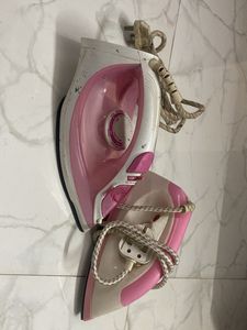 Pink Steam Iron(2pc)
