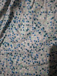 Cute Blue Floral Jumpsuit for Girls