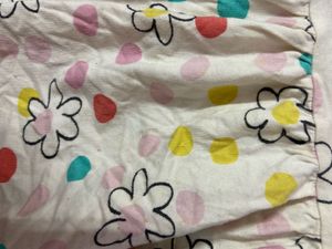 Cute Floral Print Baby Dress