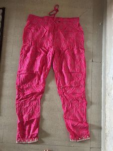 Beautiful Pink Kurta Set with Embellishments