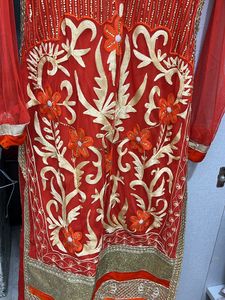 Heavy Both Side Work Long Designer Kurti For 38-40