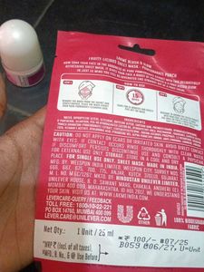 Lakme Sheet Mask &amp; Engage Roll-On