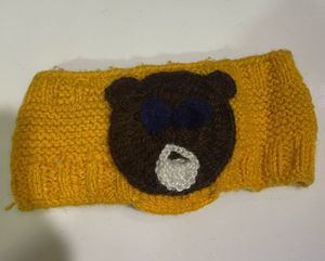 Cozy Woolen Headbands - Bear &amp; Heart Designs