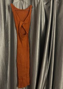 Ribbed Knit Maxi Dress