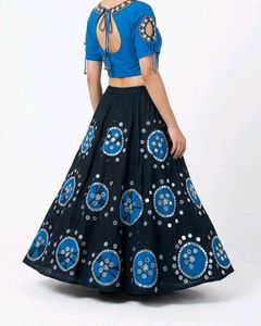 Chaniya Choli Skirt Crop Top Blouse Dance Navratr