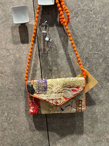 Brand New Indian Zari work Sling Bag