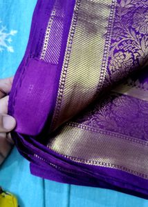 new pure dola silk saree..dual tone..soft..