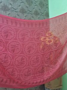 Pretty Pink Printed Scarf