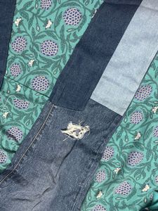 Sale‼️NEW Patchwork Mid-rise Jeans