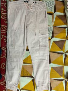 Pink Cargo Pants