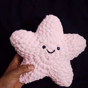 Handmade Crochet Star Plushie