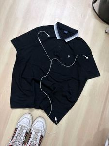 Men's Black Polo T-Shirt