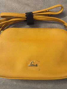Lavie Mustard Crossbody Bag
