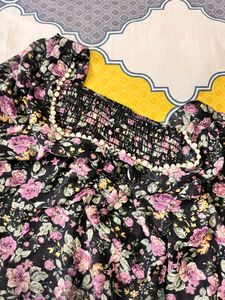 Floral Long Sleeve Top