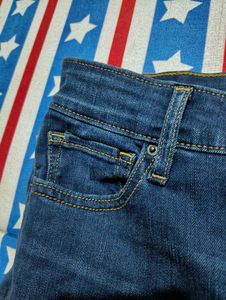 Blue Denim Shorts