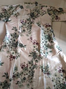 Floral Print Kurta
