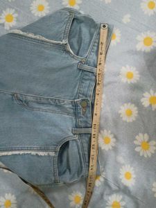 Light Wash Wide Leg Denim Jeans