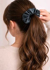 Satin Scrunchies - Set of 3