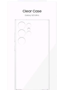 Samsung 23 Ultra CC Transparent Silicon Back Cover