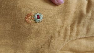 Mustard Yellow Cotton Kurta Set