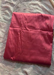 Pink Silk Saree With Blouse stitched (women’s)