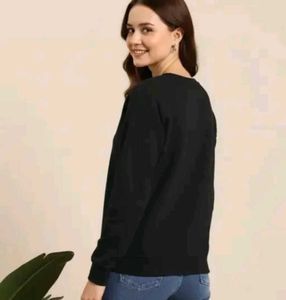 COMBO Lavender&amp; Black Crew Neck Sweatshirt