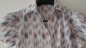 Cute Patterned Crop Top