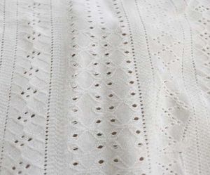 🔥Chic Eyelet Square Neck Long Sleeve Top