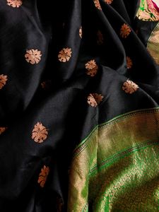 100% Pure Silk Mughal Banarasi