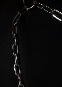 gothic lock charm necklace