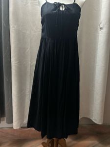 Classic Black Spaghetti Strap Dress