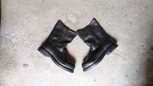 Red wing Black Leather Biker Boots