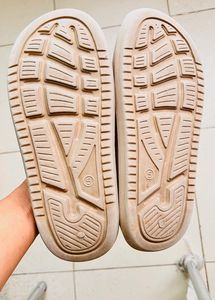 Beige Comfort Slides
