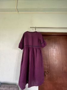 Purple Midi Dress