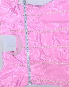 Designer Pink Silk suit
