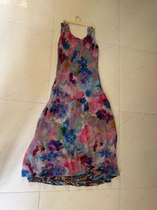 Vibrant 2 in 1 reversible Maxi Dress