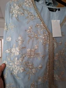Melange kurta set top and bottom included
