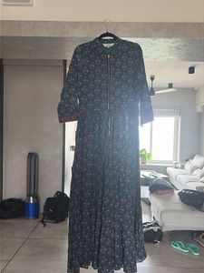 Boho Floral Print Maxi Dress