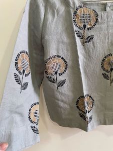 Beautiful Printed Cotton Blouse